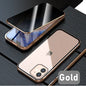 Glass Privacy Metal Phone Case iphone