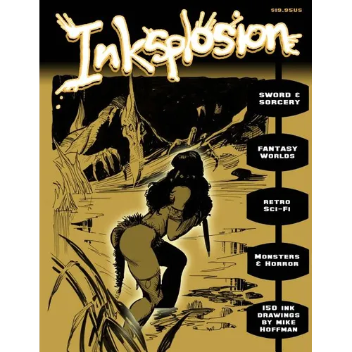 Inksplosion: 150 Ink Drawings by Mike Hoffman - Paperback