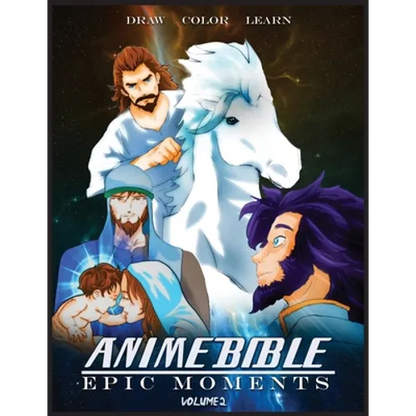 Anime Bible Epic Moments Vol 2: Coloring Book - Paperback