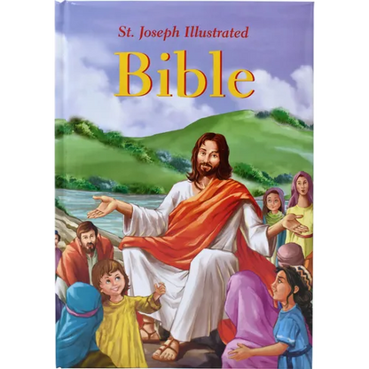 St. Joseph Illustrated Bible: Classic Bible Stories for Children - Hardcover