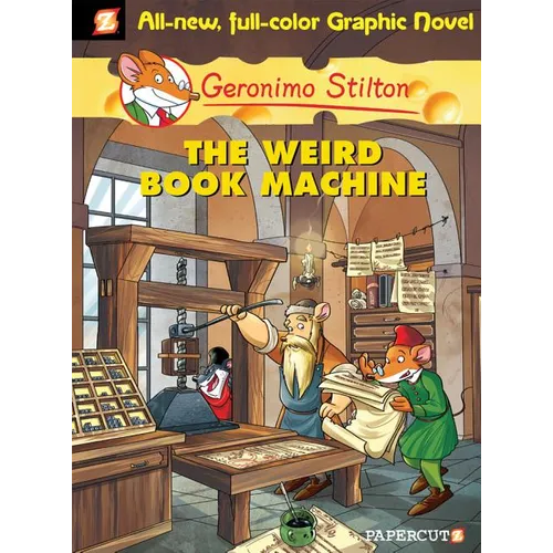 Geronimo Stilton Graphic Novels #9: The Weird Book Machine - Hardcover