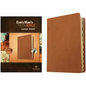 Every Man's Bible Nlt, Large Print (Leatherlike, Pursuit Saddle Tan, Indexed) - Imitation Leather