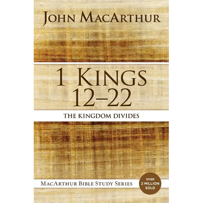 The 1 Kings 12 to 22: The Kingdom Divides - Paperback