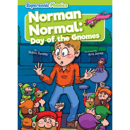 Norman Normal: Day of the Gnomes - Library Binding