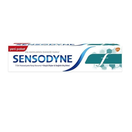 Sensodyne F Fluoride Toothpaste for Sensitive Teeth - 3.38 fl oz