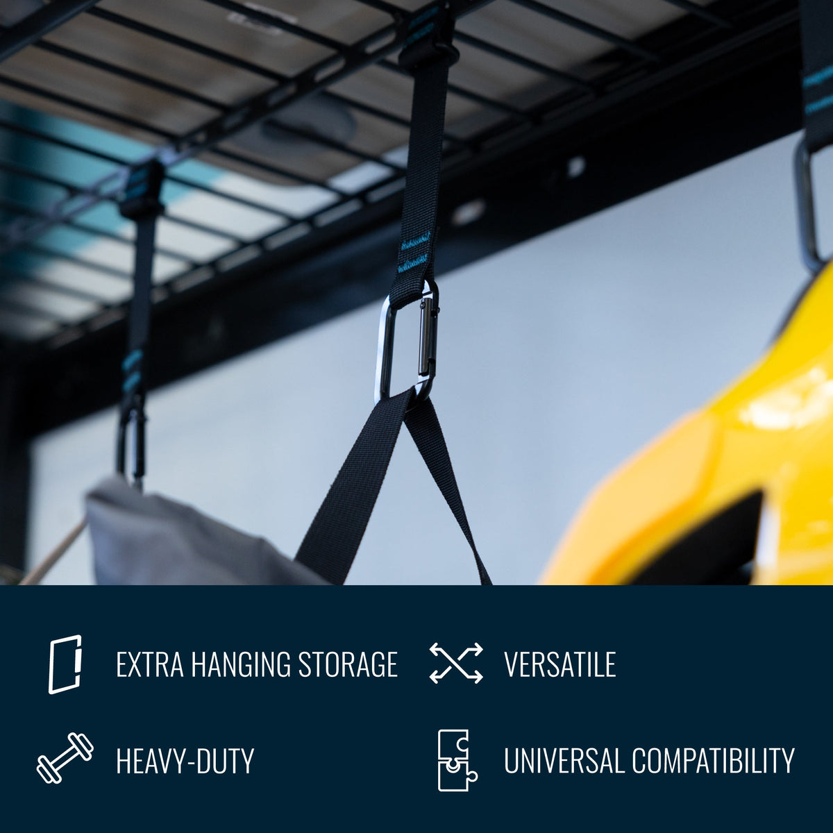 G+ Utility Straps for Hanging Storage | 4-Pack
