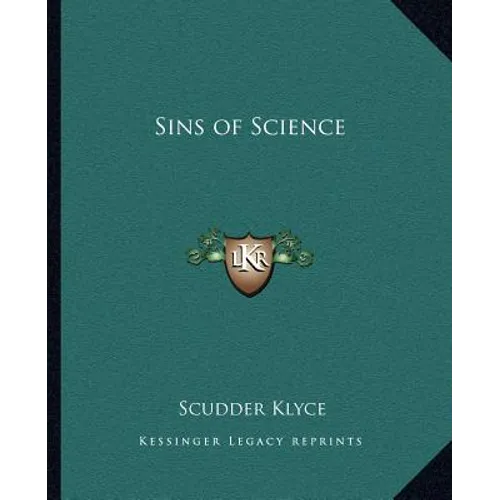 Sins of Science - Paperback