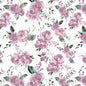 Garden Bouquet Quilting Cuddle Snow Fabric per yard
