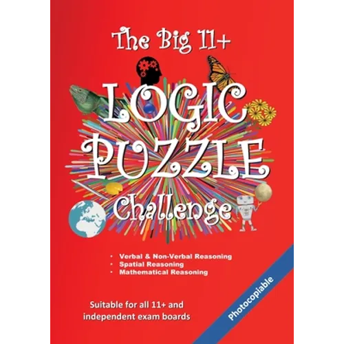 The Big 11+ Logic Puzzle Challenge - Paperback