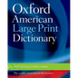 The Oxford American Large Print Dictionary - Hardcover