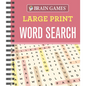 Brain Games - Large Print Word Search - Spiral