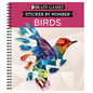 Brain Games - Sticker by Number: Birds (28 Images to Sticker) - Spiral