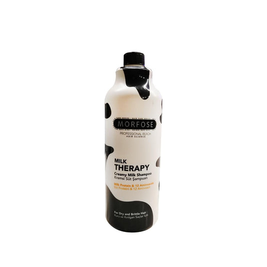 Morfose Milk Therapy Shampoo 1000ml - Nourishing Hair Care for Individuals Seeking Moisturized Locks
