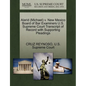 Alarid (Michael) V. New Mexico Board of Bar Examiners U.S. Supreme Court Transcript of Record with Supporting Pleadings - Paperback