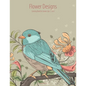 Flower Designs Coloring Book for Grown-Ups 1, 2 & 3 - Paperback