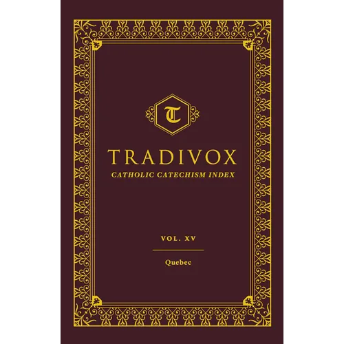 Tradivox Vol 15: Quebec - Hardcover