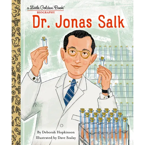 Dr. Jonas Salk: A Little Golden Book Biography - Hardcover