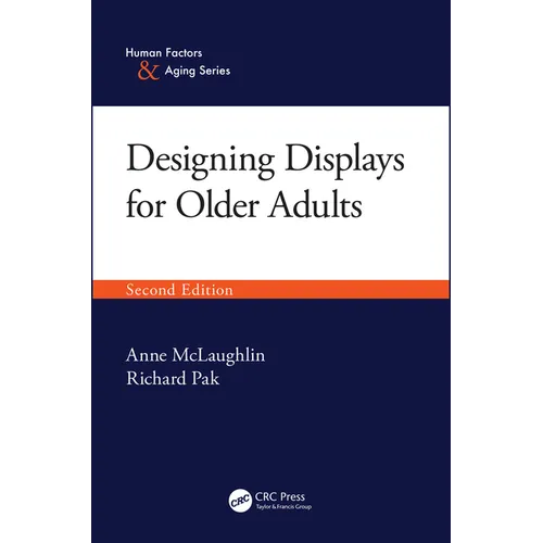 Designing Displays for Older Adults, Second Edition - Paperback