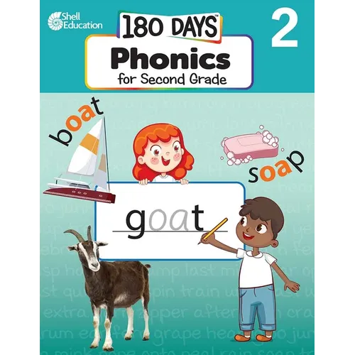 180 Days(tm) Phonics for Second Grade: Practice, Assess, Diagnose - Paperback