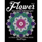 Flower Mandalas at Midnight Vol.3: Black pages Adult coloring books Design Art Color Therapy - Paperback