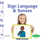 Sign Language & Senses - Library Binding