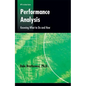 Performance Analysis - Paperback