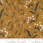 Gold Arabesque Highland Golden Cotton 44"/45" Fabric Per Yard
