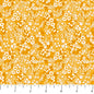 Gold Flora Vista Pocket Posies Cotton 44"/45" Fabric Per Yard