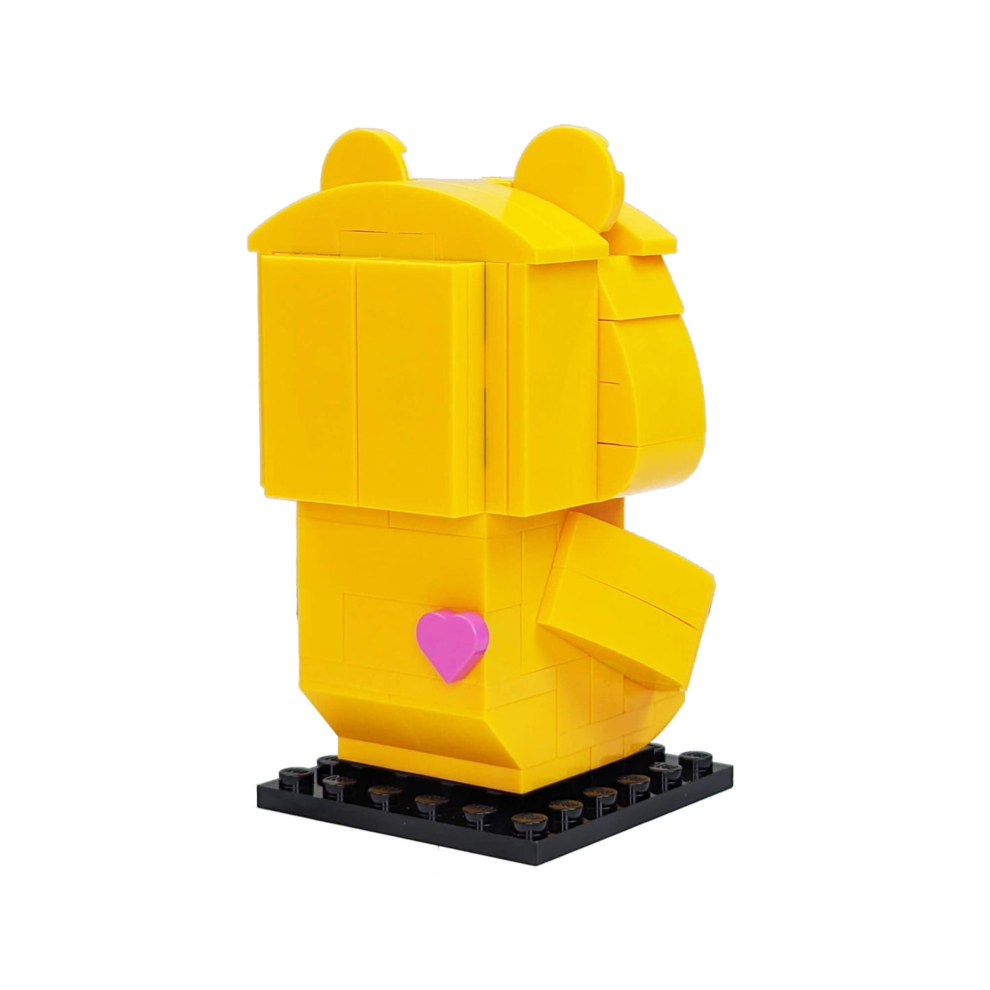 Golden Friendship Bear Brick Building Set - Custom Printed Set - Made Using LEGO® Parts