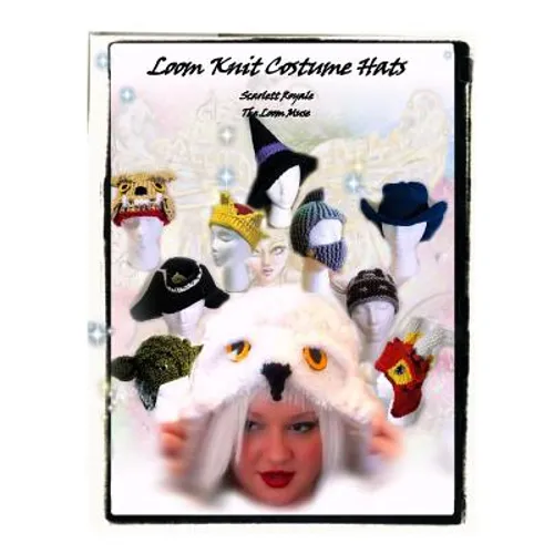Loom Knit Costume Hats - Paperback