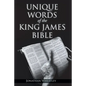 Unique Words of the King James Bible - Paperback