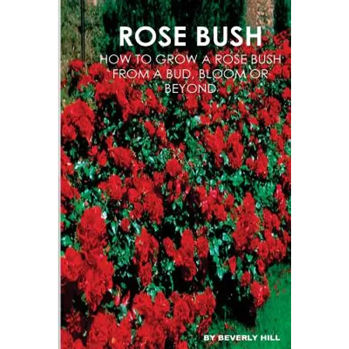 Rose Bush: Learn How To Grow A Rose Bush From A Bud, Bloom or Beyond - Paperback