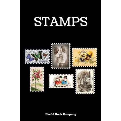 Stamps: Stamp book for stamp collectors, 6 x 9, - Paperback