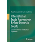 International Trade Agreements Before Domestic Courts: Lessons from the Eu and Brazilian Experiences - Paperback