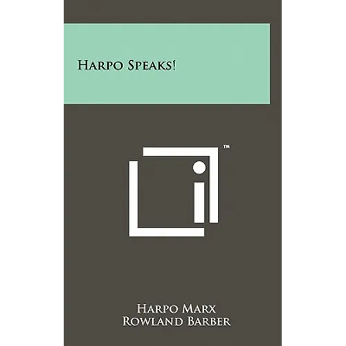 Harpo Speaks! - Hardcover