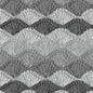 Gray Crochet Charcoal Shell Stitch Cotton Wideback Fabric Per Yard