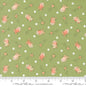 Green Abloom Cucumber Birdhouses Novelty Houses Floral 44"/45" Fabric Per Yard