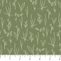 Green Line Floral Flourish Cotton 44"/45" Fabric Per Yard