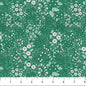 Green Prairie Pocket Posies Cotton 44"/45" Fabric Per Yard