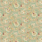Green Sea Mist Fancy Foulard Cotton Wideback Fabric per yard
