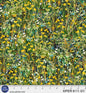 Green / Yellow Floral Meadow Perch MPER-6111-GY Cotton 44/45 Fabric Per Yard