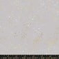 Grey Dove Speckled Metallic Cotton Wideback Fabric per yard