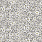 Grey Verona Allegra Blooms Cotton 44/45 Fabric Per Yard