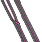 Grey #5 Nylon Tula Pink Coil Zipper 3yds and 9 Pulls