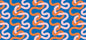 Groove Cotton Candy Tangled Multi Blue Cotton Wideback Fabric Per Yard