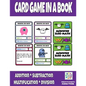 Card Game in a Book - Monster Zoo Math - Paperback