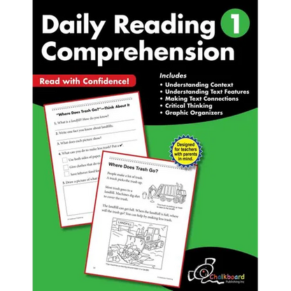 Daily Reading Comprehension Grade 1 - Paperback