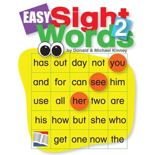 Easy Sight Words 2 - Paperback