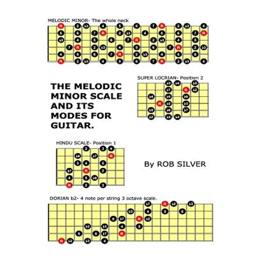 The Melodic Minor Scale and its Modes for Guitar - Paperback