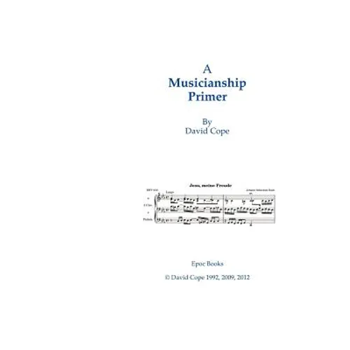 A Musicianship Primer - Paperback